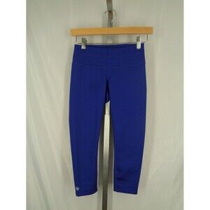 Athleta Blue Sonar Capri Legging Size XS New